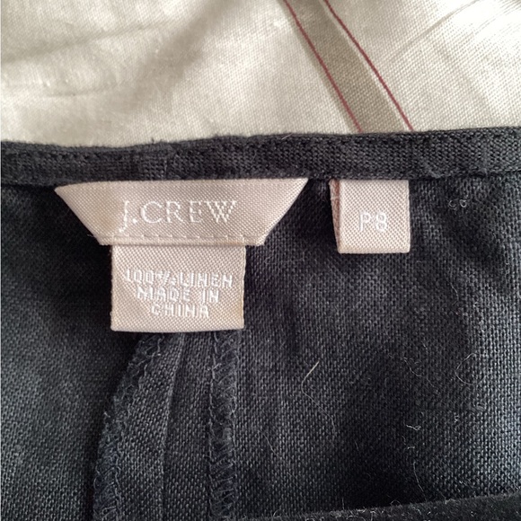 J Crew little black dress. Linen S - Picture 4 of 4
